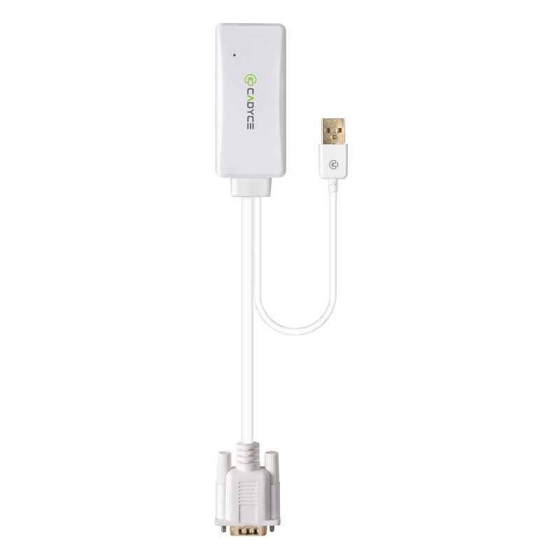 Cadyce VGA To HDMI Adapter with Audio, CA-VHDMI