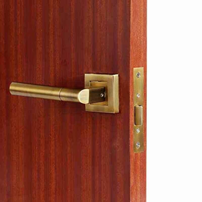 Homexpert MG303 Stainless Steel Antique Brass Finish Heavy Duty Mortise Door Lock Set with Bolt