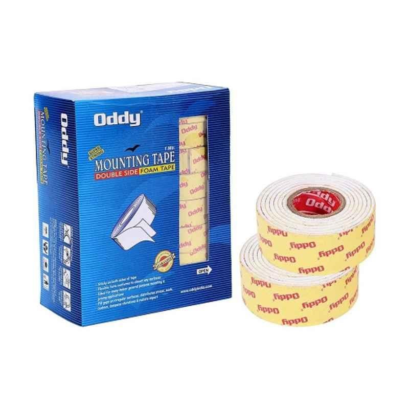 Oddy 24mm Double Sided Foam Tape for Mounting (Pack of 5)