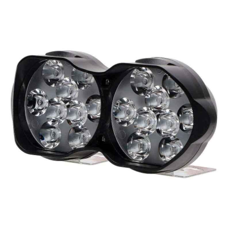 AllExtreme EX18JF1 18 LED 36W White Waterproof Fog Light