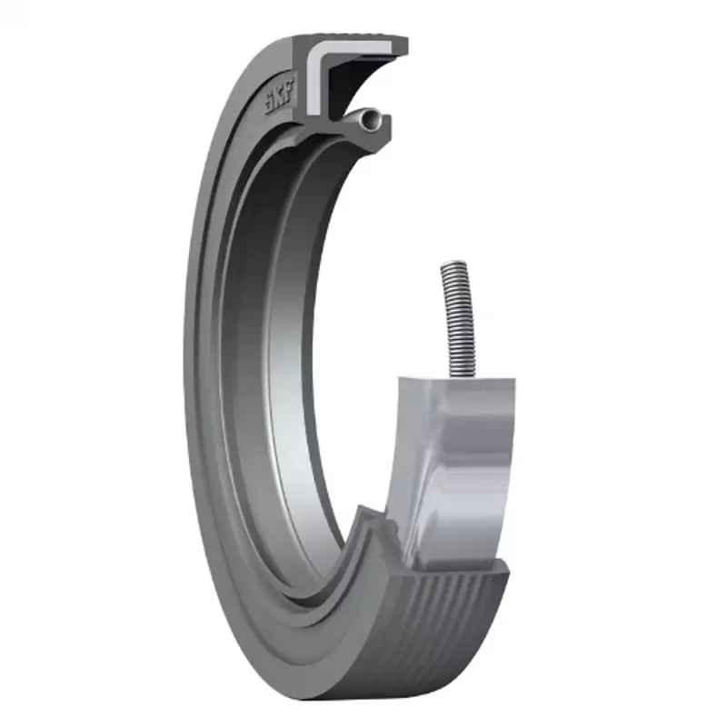 SKF 45x68x7mm Nitrile Rubber Single Sealing Lip Radial Shaft Seal, HMSA10RG