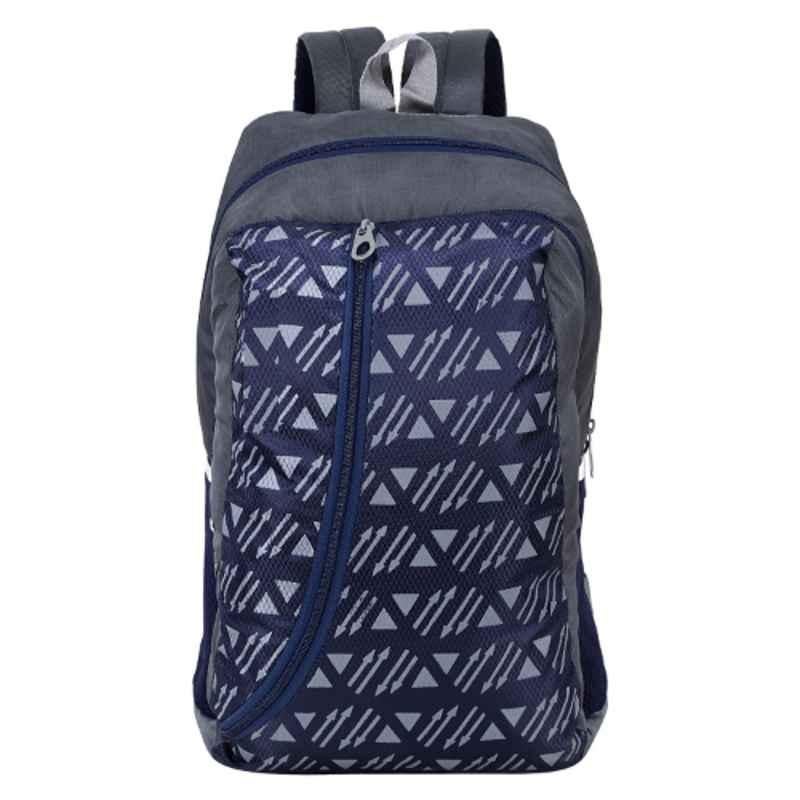 Barcelona 21L Polyester Blue Casual Travel Backpack