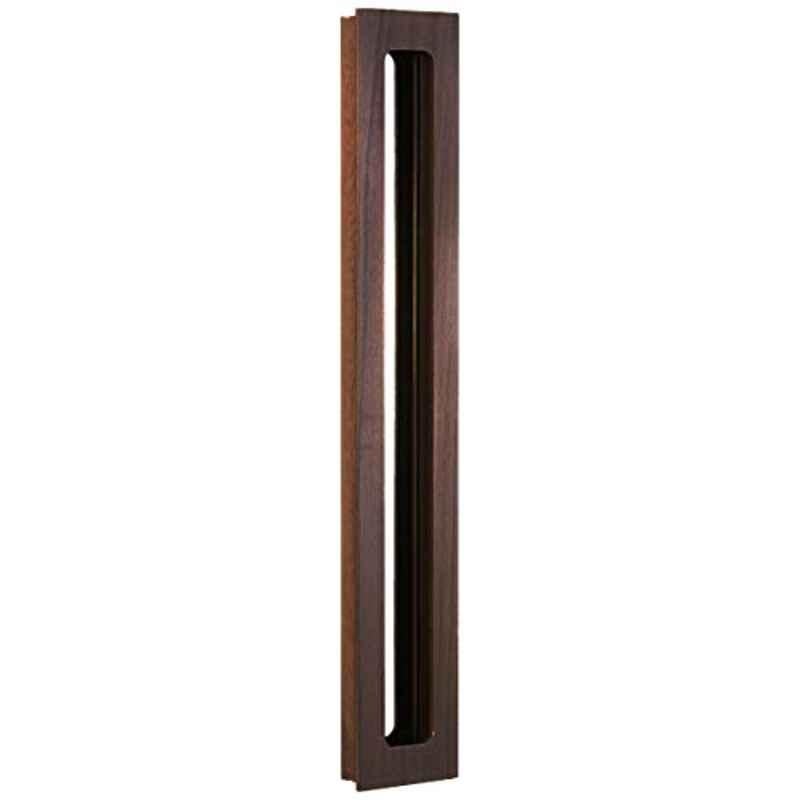 Aquieen 288mm Aluminium Antique Concealed Sliding Handle for Wardrobe, SC-752-288 (Pack of 2)