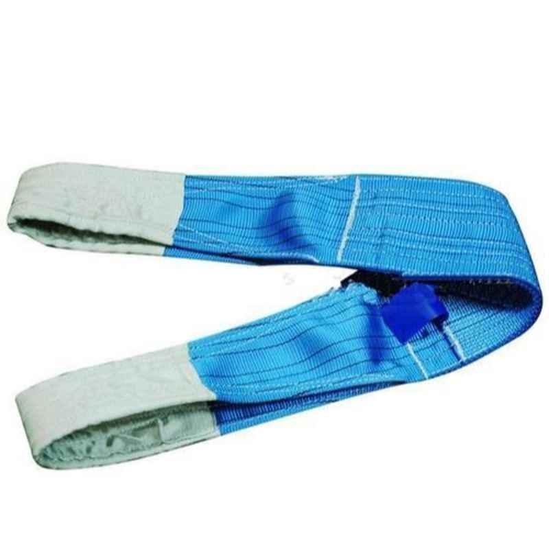 Sankalp 8 Ton 1m Polyester Blue Web Sling