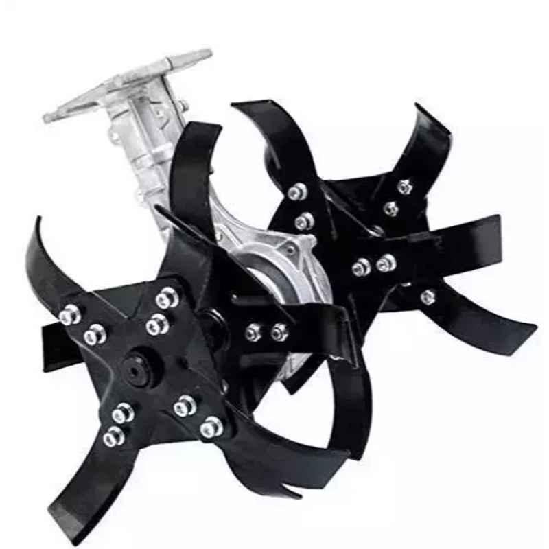 KISTON KOREA 26mm Steel Black Tiller Attachment for Brush Cutter, KEBCTR28