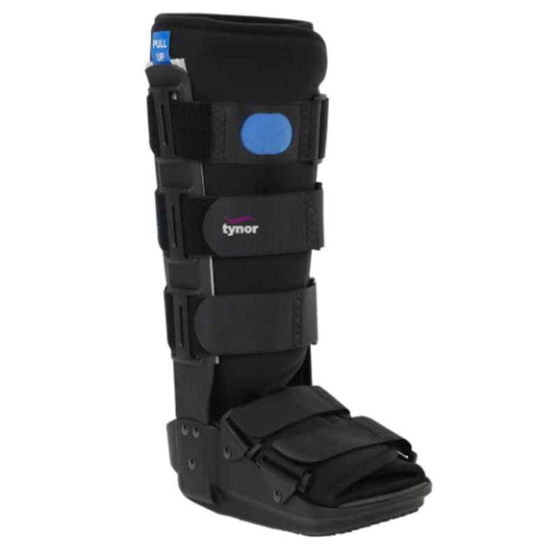 Tynor D51BCZ Steel & Nylon Black Air Walker Boot, Size: M