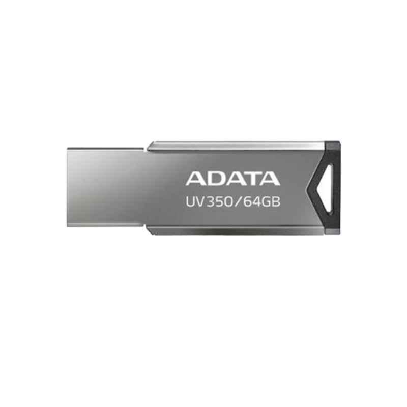 Adata UV350 64GB Silver USB 3.1 Gen 1 Flash Drive