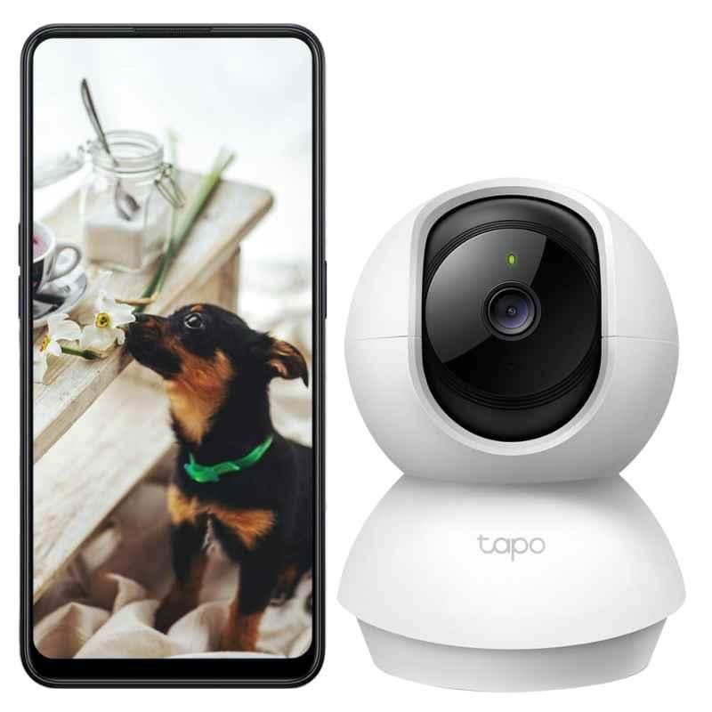 TP-Link Tapo C210 3MP 360  FHD Indoor Pan & Tilt    Smart WiFi Camera with Alexa Enabled, 2-Way Audio, Night Vision & Motion Detection