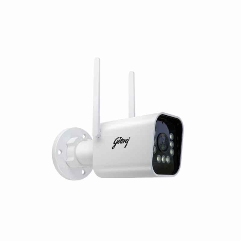 Godrej Ace Pro 3 MP 4G IP66 Outdoor Bullet SIM Camera with 4G Sim Support, Human Detection, 2 Way Talk & Compatible with Alexa