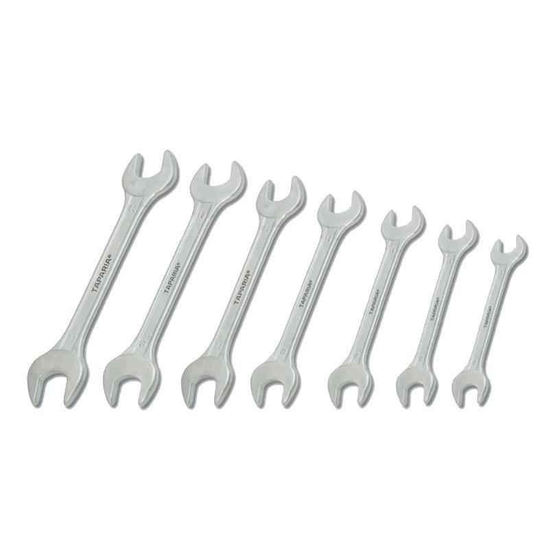 Taparia 12 Pcs Chrome Plated Double Open End Spanners Set, DEP 12