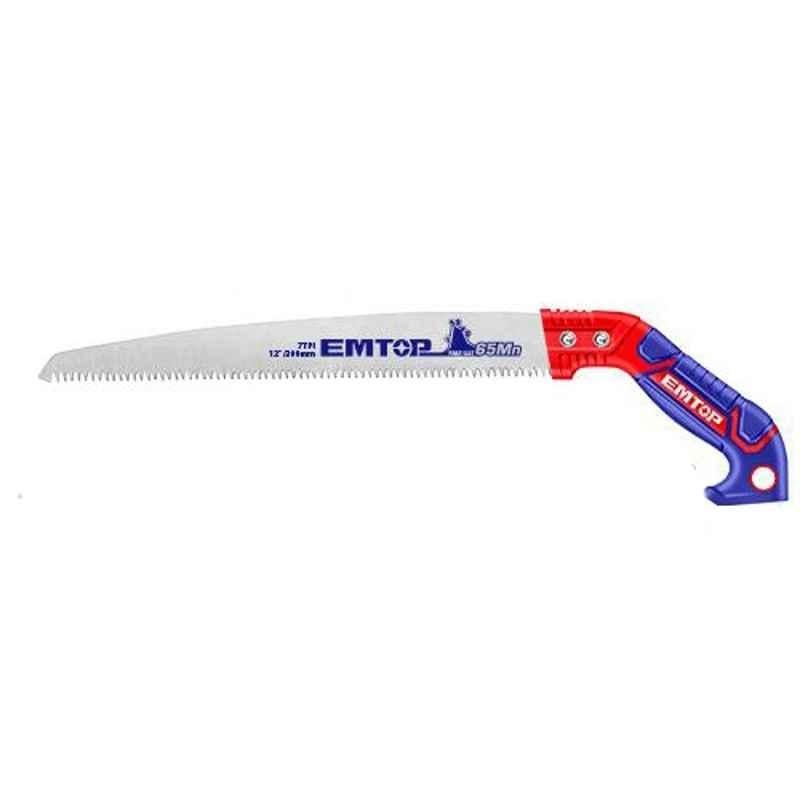 EMTOP 12 inch 65Mn Pruning Saw, EHASP3001