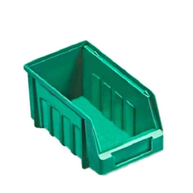 Alkon Supra 170x100x85mm Polypropylene Copolymer Green Industrial Bin, SB2