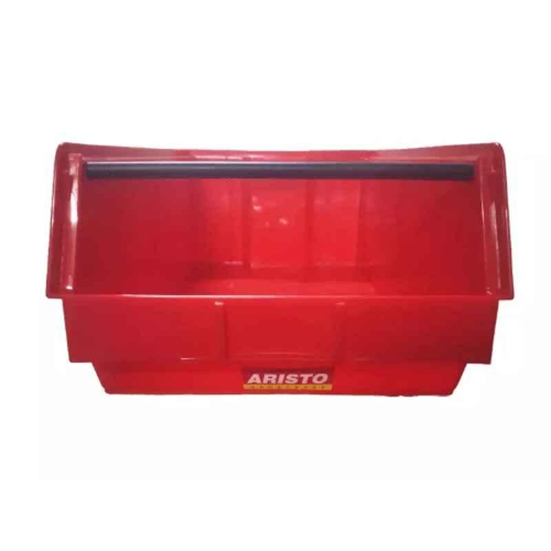 Aristo  510x307x198mm Polyethylene Red FPO Storage Bin, BIN-50