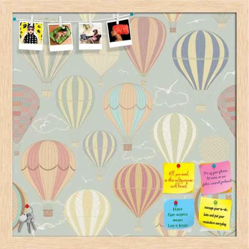 ArtzFolio 61x61x1cm Natural Brown Printed Bulletin Notice Pin Soft Board, AZSAO9534140BLB_FR_L_04_NB
