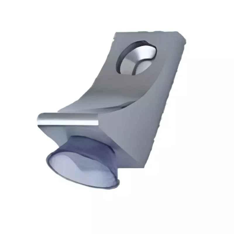 RiseOm 3/4 inch Brass L Shape Chrome Finish Shelf Support Clip, 5C-36R4-MFO9 (Pack of 30)
