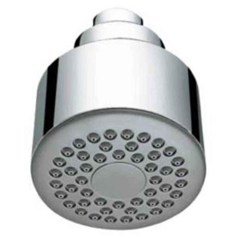 Drizzle Lotus Plastic Chrome Finish Silver Overhead Shower, ALOTUSOH