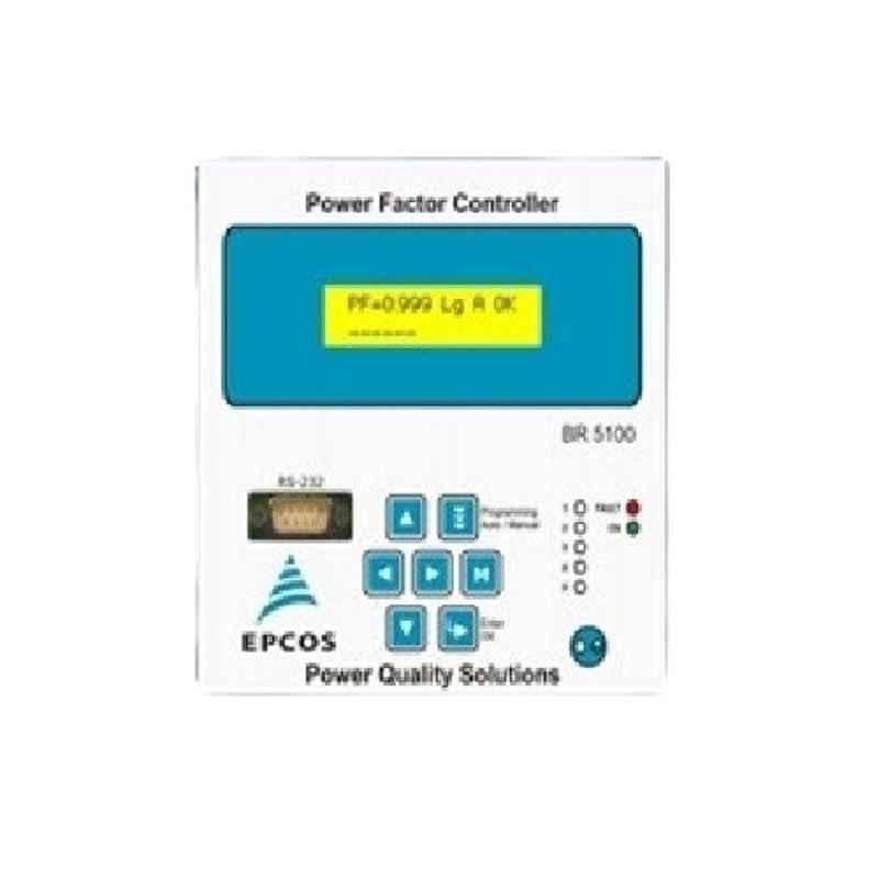 Epcos BR5000 Series 415V 16 Step TX Power Factor Controller, B44066R5716A415