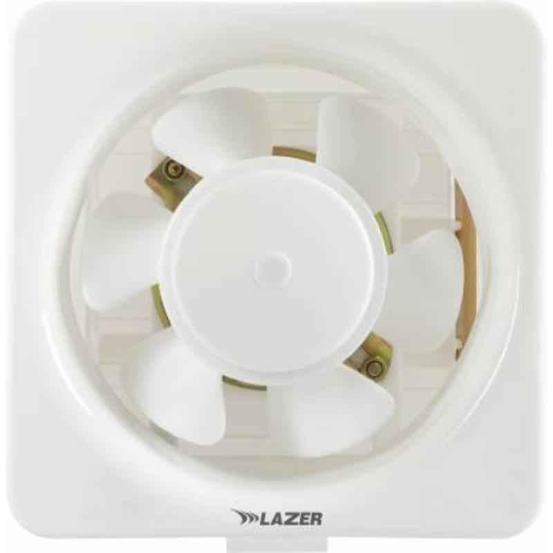 Lazer Exotica 60W 2000rpm White 6 Blade Ventil Air High Speed Exhaust Fan, EXOTICA6WHT, Sweep: 150 mm (Pack of 3)