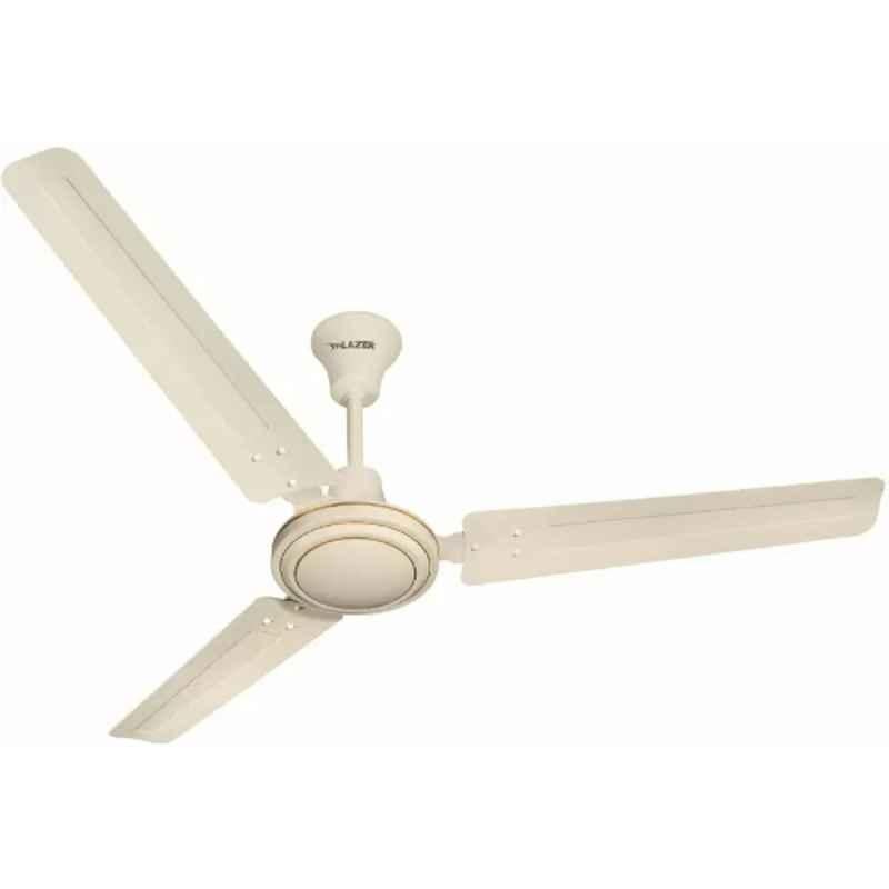 Lazer ES 48 48W Ivory 3 Blade Energy Saving Ceiling Fan, ES48IVY, Sweep: 1200 mm