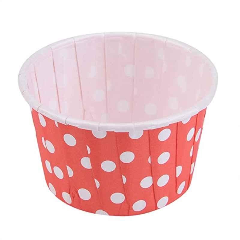 Deera 11cm Expandable Assorted Colour Muffin Cupcake Paper Mould (Pack of 100)