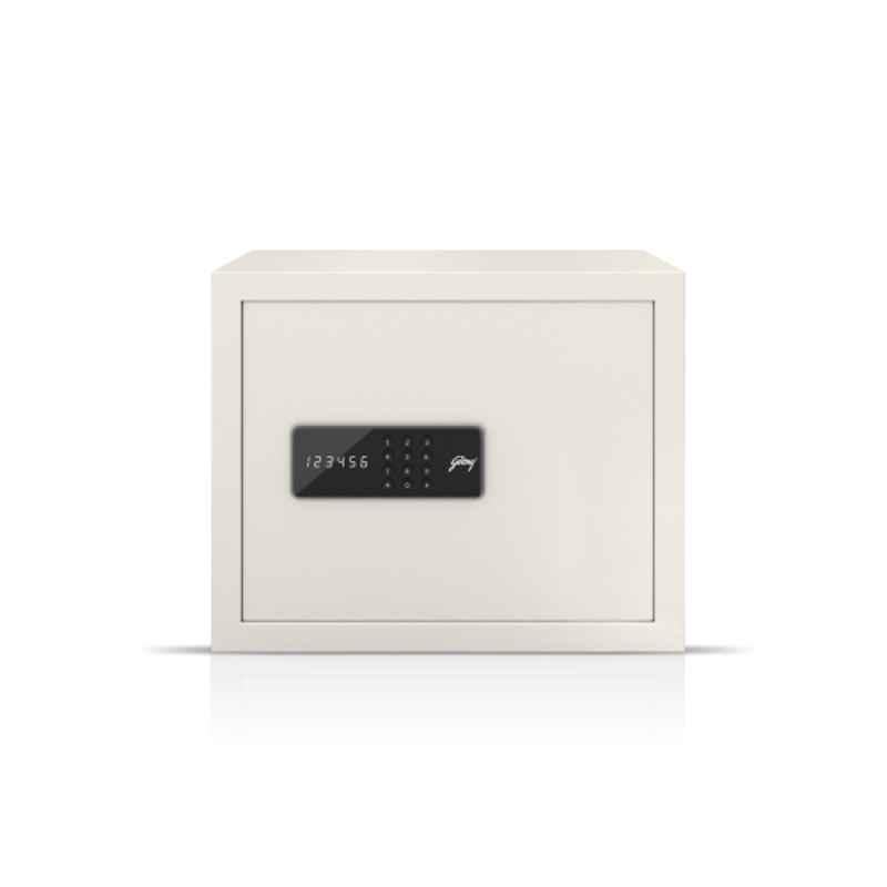 Godrej NX Pro 15 Liters Ivory Digital Home Locker with Automatic Freeze, Non-Volatile Memory & Low Battery Indicator (Tijori)