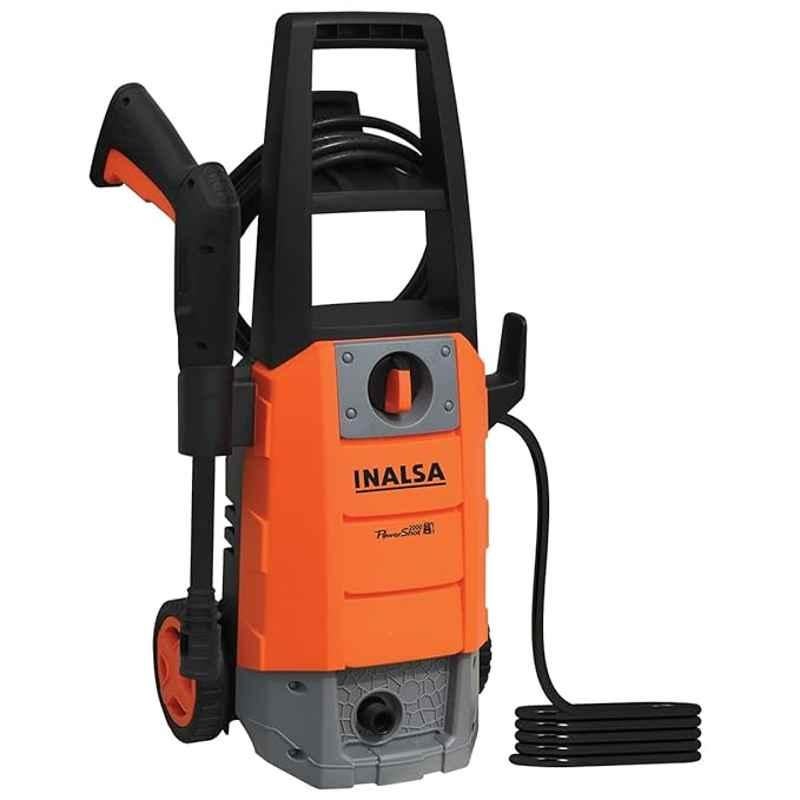 Inalsa â€ŽPowershot 2000W 140 bar Black & Orange High Pressure Washer