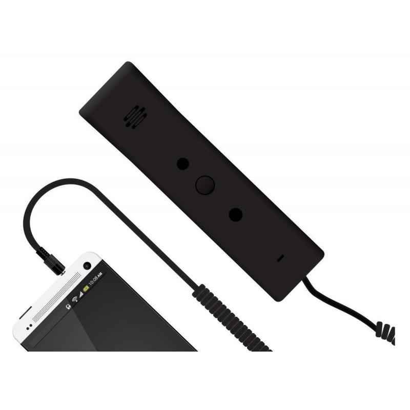 Portronics Phoni 3 Grey Retro Handset, POR-911