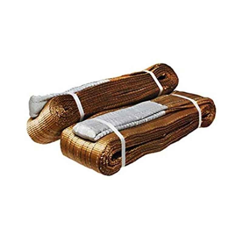 Sankalp 6Tonx3m Polyester Brown Webbing Sling