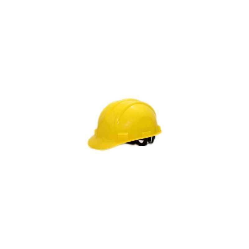 Heapro Yellow Ratchet Type Safety Helmet, HR-001 (Pack of 20)