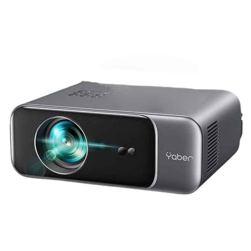 Yaber PRO V9 16000 Lumens Wi-Fi Bluetooth Portable Projector Native 1080p|4K Support|BT, Wi-Fi, USB & HDMI|300" Display|Auto Focus|1 Year Warranty