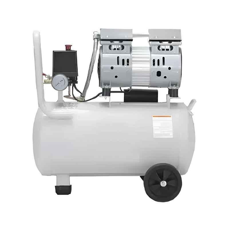 Imported 25 Litre Oil Free Copper Coil Air Compressor with 0.75HP Motor & 116 psi Pressure, AB-GAHL-20230990