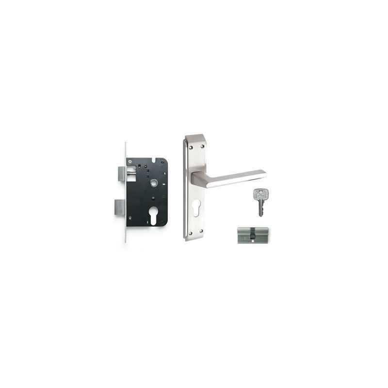 Godrej NEH 07 200mm 2C Door Handle with Lock Set, 6756