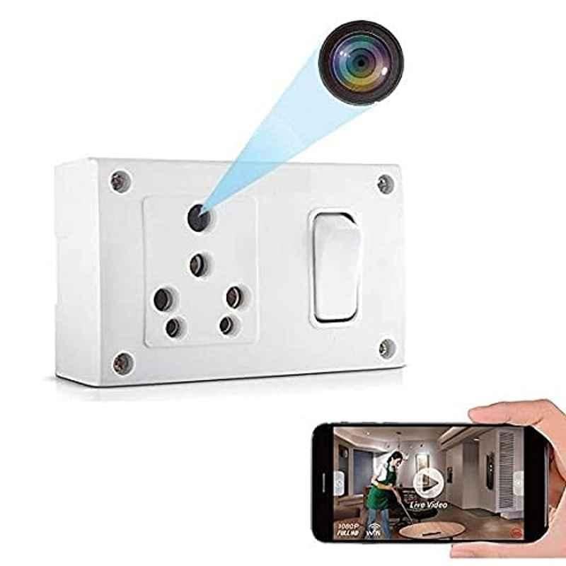 Smars 2MP HD Wi-Fi Socket P2P IP Live Camera for Home, Office & Showroom