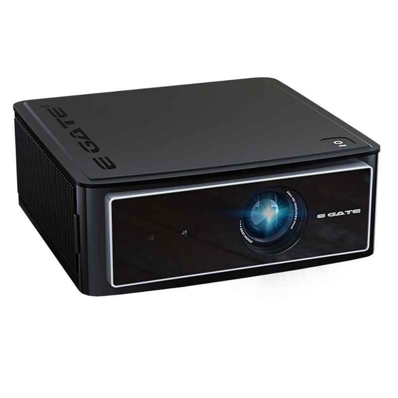 Egate O9 Zen Android 9600lm Projector FHD 1080p|4K Support|1st with Auto Physical Incline & Digital Offset|WiFi + Bluetooth|Auto Focus|EO9023