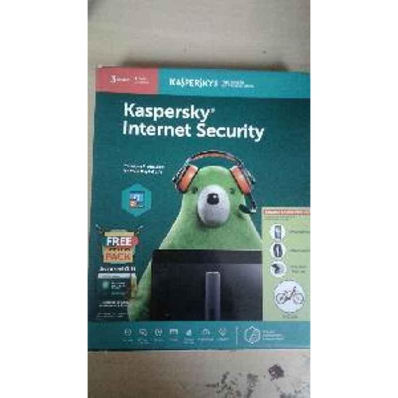 Kaspersky Internet Security 3user 1year Software