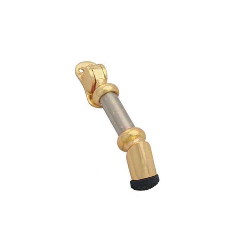 Smart Shophar 5 inch Zinc Gold Silver Daau Door Stopper, 50905-STPD-ZGS05 (Pack of 4)