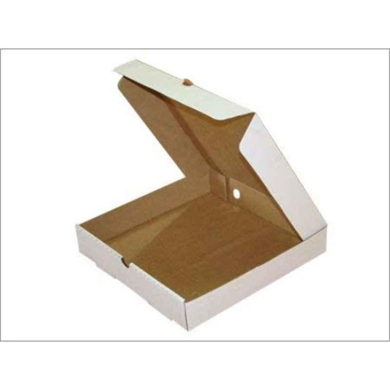MM WILL CARE 66x30x20cm White Paper Pizza Box, MMWILL1018, (Pack of 100)