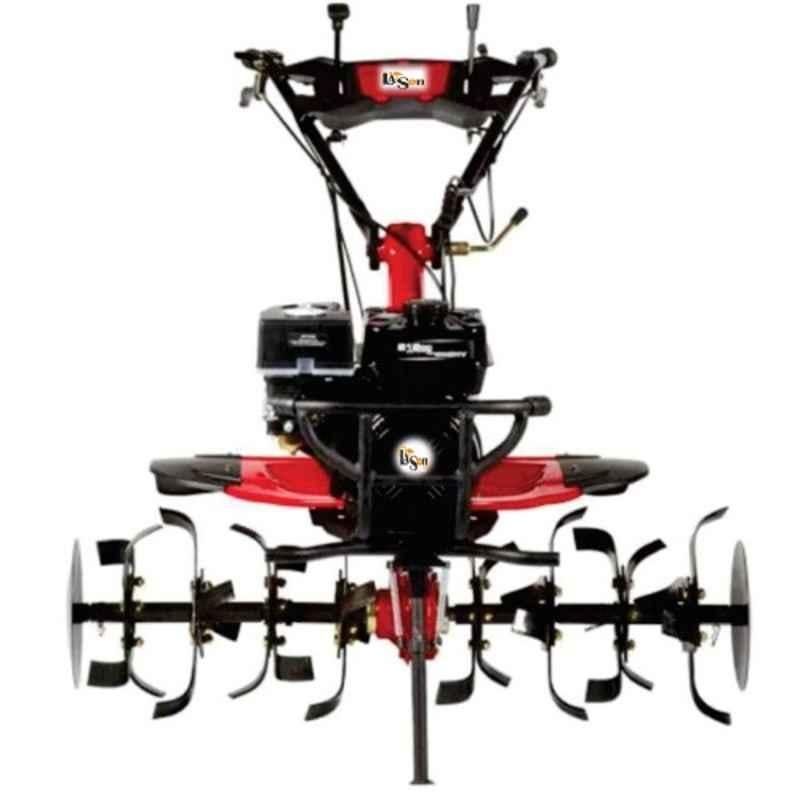 Latson BP-700 7HP 4 Stroke 212cc Engine Operated Power Weeder & Cultivator Tiller with Adjustable Handle Bar