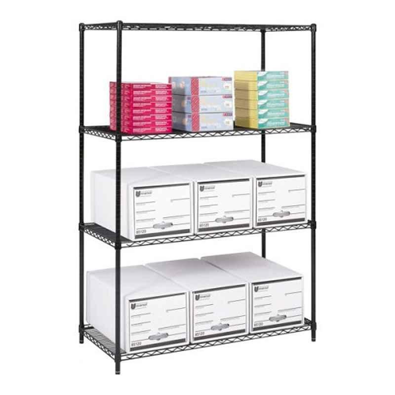 Rackwell 4 Layer Mild Steel Wire Shelving Rack, RM001