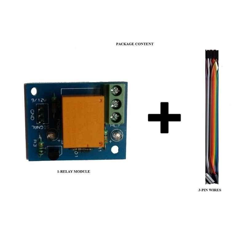 Embeddinator Glass PCB 1 Channel 12V Relay Module