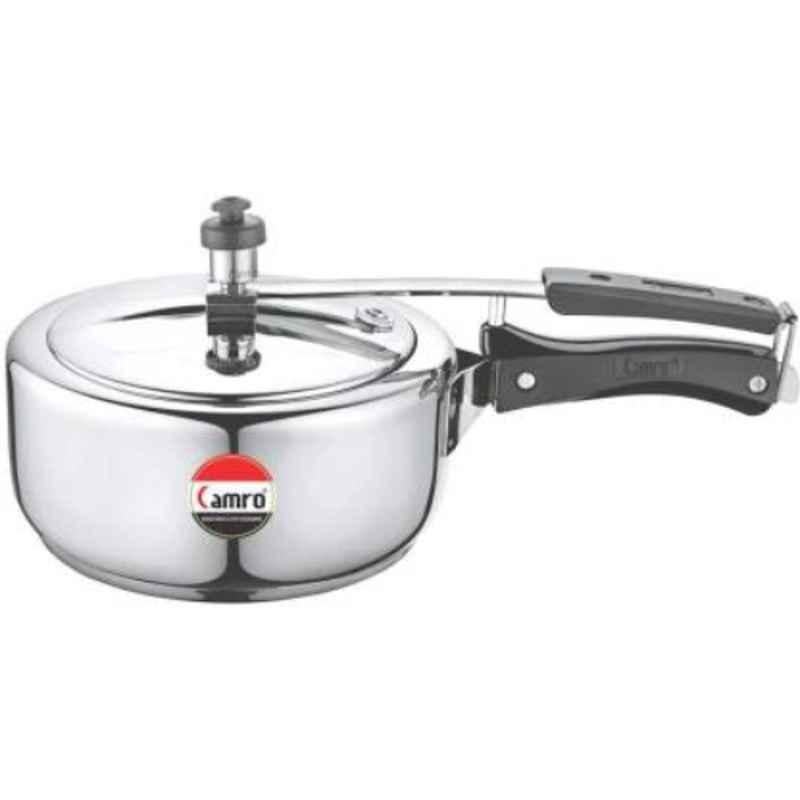 Camro Steller 1.5L Stainless Steel Inner Lid Induction Bottom Pressure Cooker, SSILSC-02