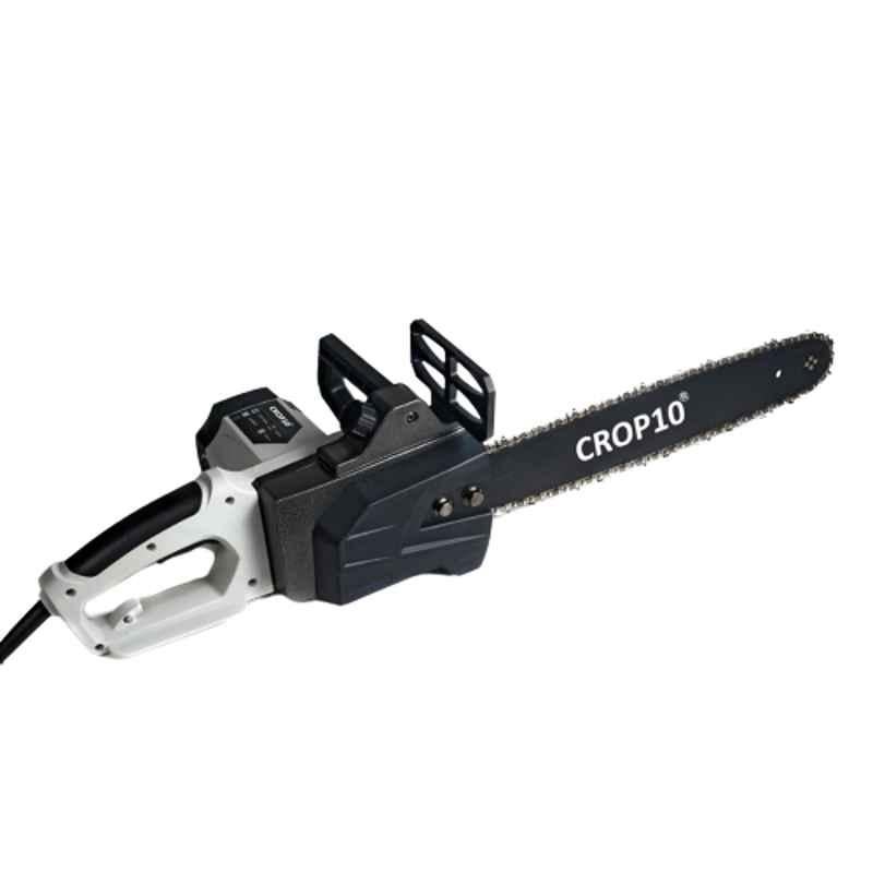 CROP10 16 inch 1900W Electric Chainsaw Machine with Automatic Oiler Power Tool for Home & Professional Use, CS-1900E