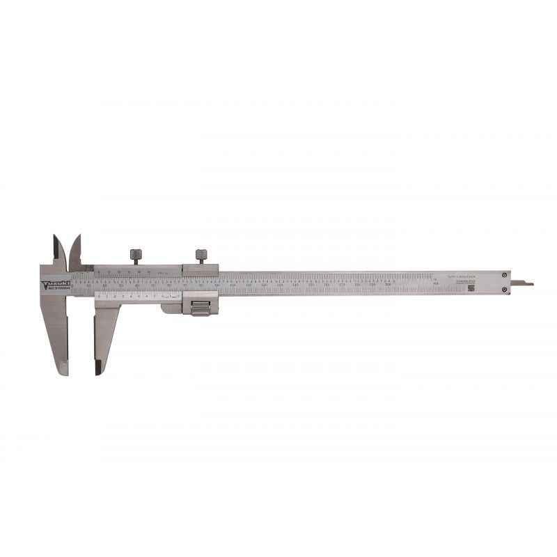 Yuzuki Vernier Caliper with Fine Adjustment, 0-200 mm/8 Inch