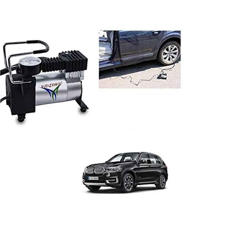 Kozdiko 12V DC Heavy Duty Metal Tyre Inflator for BMW X5, Tyre_Inflator_D202