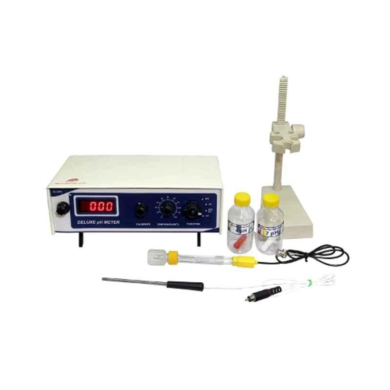 Sky Technology STI-468 Dulexe pH Meter with Auto Temperature, Range: 0-14 pH
