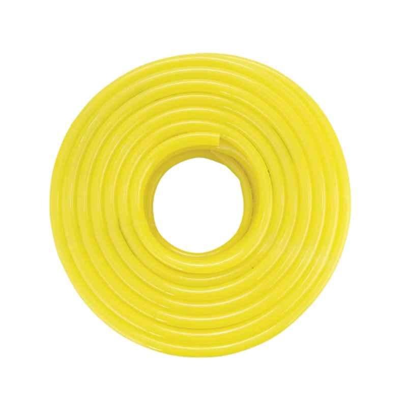Appster 0.5 inch 30m PVC Yellow Flexible Long Garden Water Hose Pipe