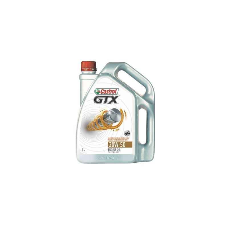 Castrol 20W-50 GTX Engine Oil, 3 Litre