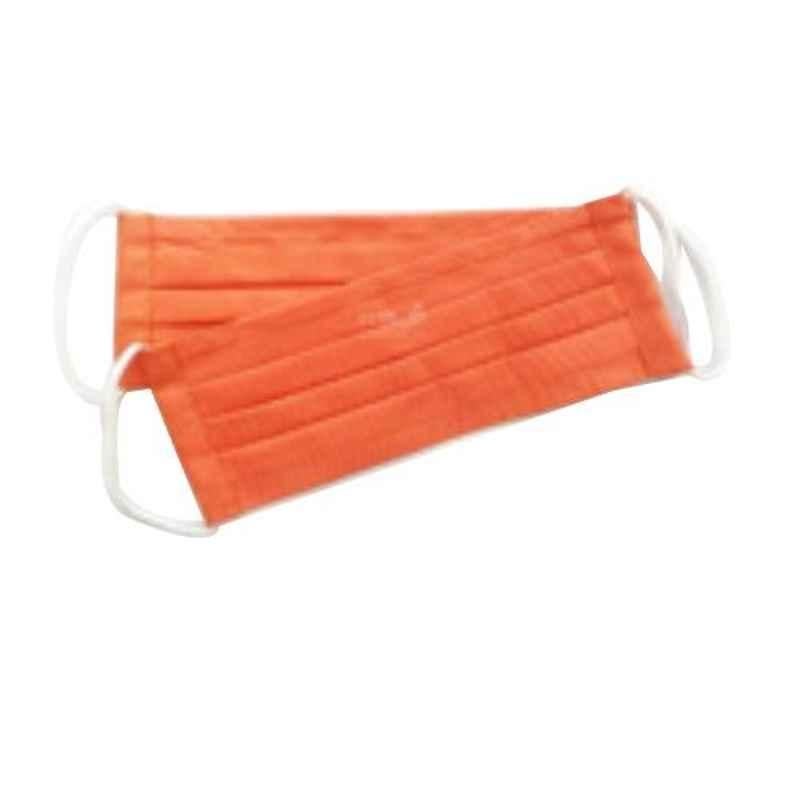 Ivillage 2 Pcs Large Cotton Orange 2 Layer Washable Face Mask Set, Mask01L (Pack of 1000)