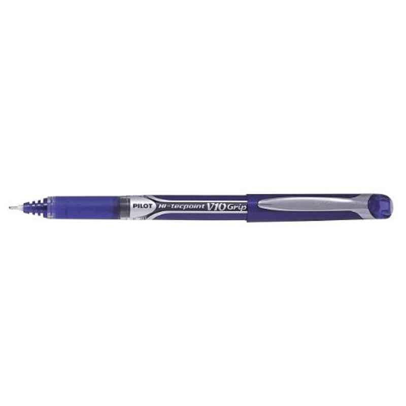 Pilot Hi TechPoint V10 Grip Pen, 127/857 S (Pack of 100)