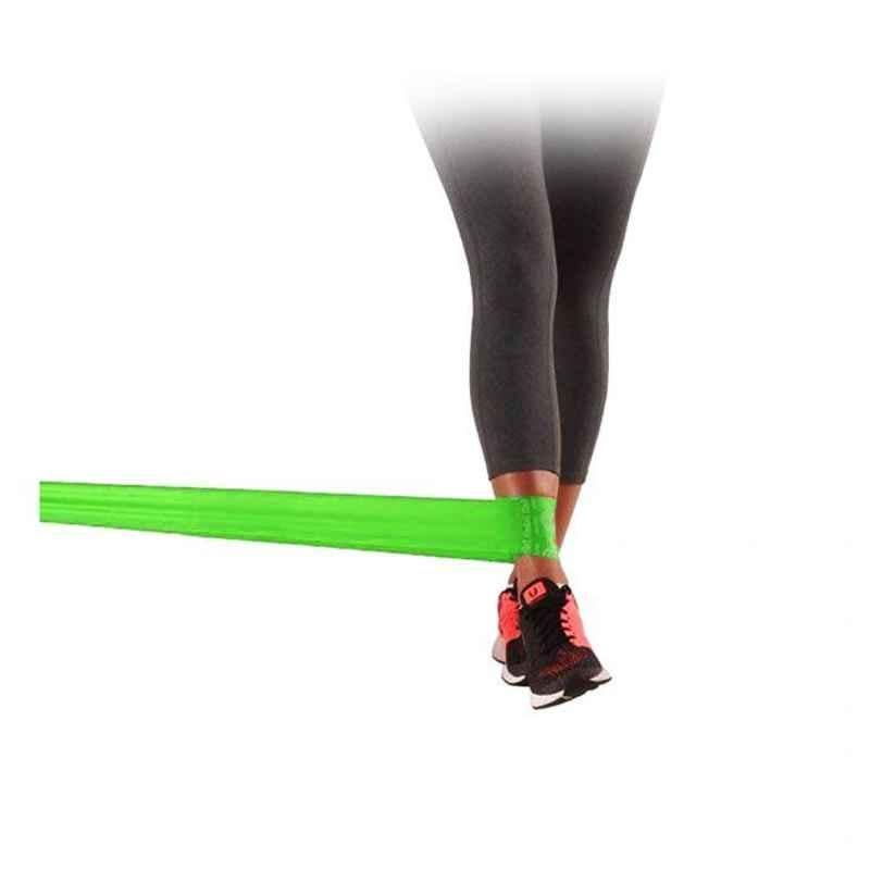 Active Band 150 cm Length Latex Free Physical Resistance Yellow Band with Detachable Handle, H1054YL